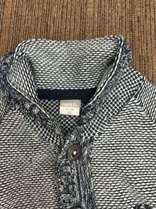 Boys Blue Knit Cardigan
