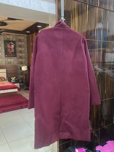 Burgundy Long Coat