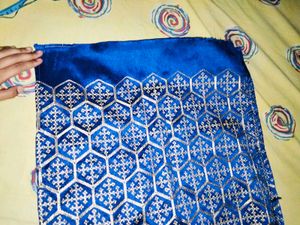 Royal Blue Embroidered kurta