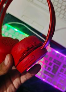 Sony CH400 Wireless Headphones - Red