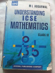 ICSE Chemistry &amp; Maths Books for Class IX