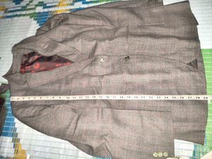 Classic Men's Brown Tweed Suit