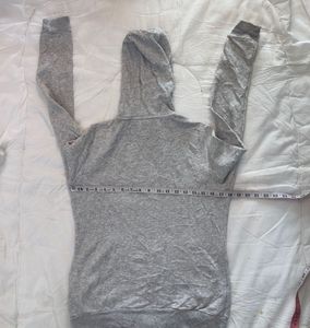 Puma Grey Zip-Up Hoodie