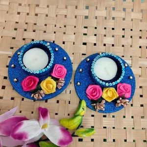 Decorative Tealight Candle Holder Set