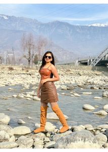 Brown long Boots
