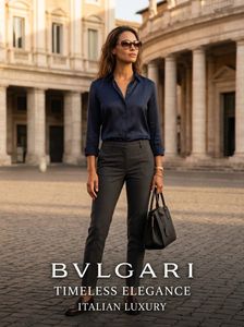 Bvlgari Black Cat-Eye Sunglasses