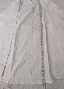 Ralph Lauren White Button-Down Shirt