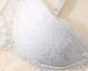 White Lace Bra (half Cup Design)