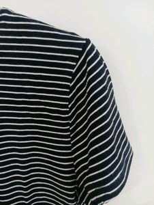 Striped Cropped T-Shirt