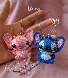 Crochet Stitch & Angel Keychains