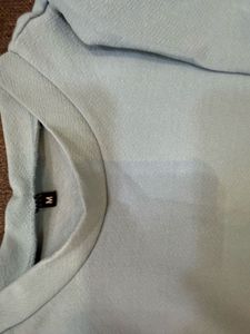 Light Blue Textured Top