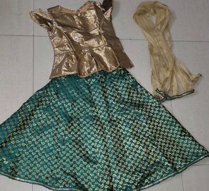 Elegant lehnga choli for 4-5 lil princess