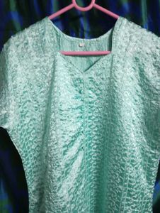 Satin Used Kurti