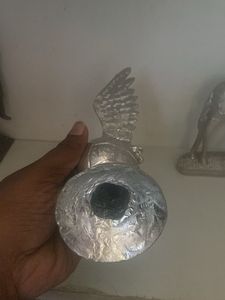 Vintage Eagle on Globe Figurine(aluminium)
