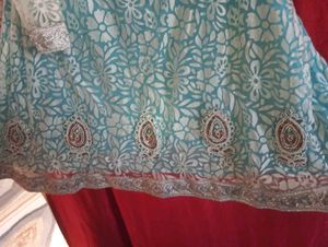 Stunning Blue Kurta with Intricate Detailing