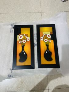 #SALE# Framed Floral Art - Set of 2