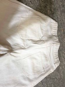 White Wide Leg Jeans