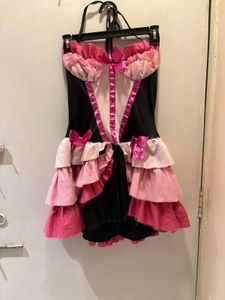 Chic Corset Dress with Ruffles