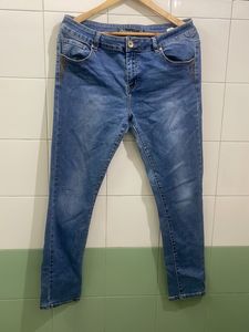 Blue Wash Denim Jeans