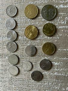 Set of 15 Coins from Malaysia