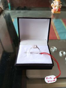 Daimond Ladies Ring💍 Pure Silver✔