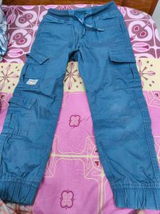 Blue Cargo Pants (5 to 6 years) Boys
