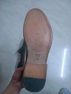 Men's Leather Slip On Saad1 Black Shoes