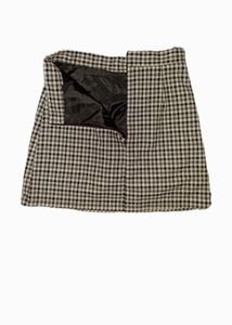 Gingham Mini Skirt