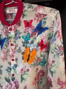 Men Floral Print Regular Fit Shirt