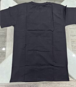 ZARA PLAIN BLACK TSHIRT L SIZE