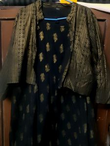 Anarkali Kurta With Koti (Jacket)