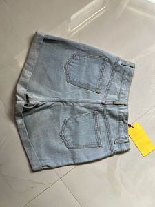 Light Wash Denim Shorts