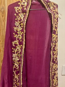 Elegant Silk Kurta Set with Dupatta