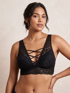 Lace Crisscross Bralette