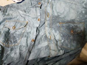 Women's Blue Denim Shirt