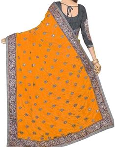 Designer saree and blouse