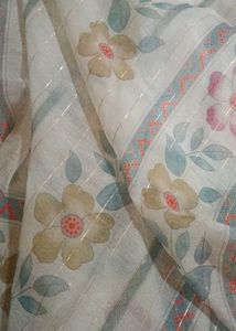 Elegant Floral Print dupatta