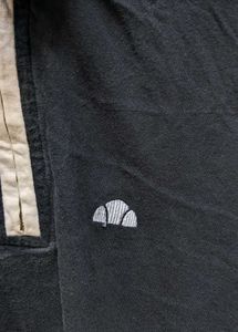 Ellesse Black Polo T-Shirt