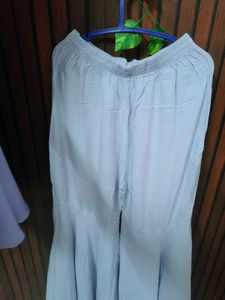 Lavender Kurta and Palazzo Set