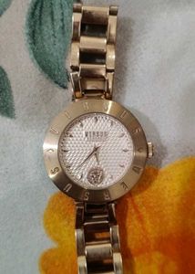Versus Versace Gold Watch