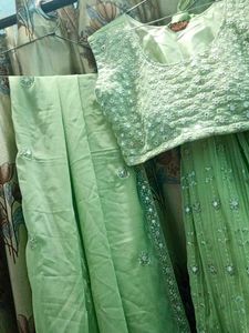 Green Lehenga Choli