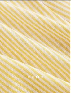 Savana stripped butter yellow dress