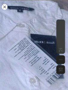 White Formal Shirt for girls