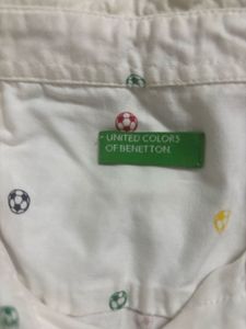 United Colors of Benetton Boy's Regular Fit Shirt(