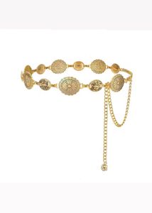Y2K Trendy Gold Chain Belt Aesthetic Pinteresty