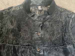 Elegant Black Lace top