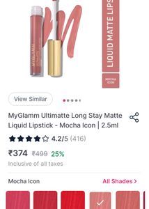 Combo Of 4 Lipsticks
