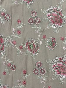 Elegant Floral Embroidered Kurta Set