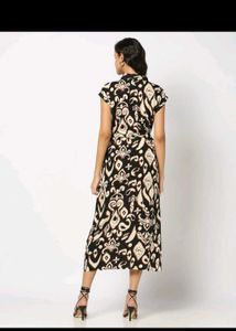 Chic Printed Shirt Dress