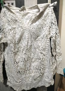 White Embroided Top